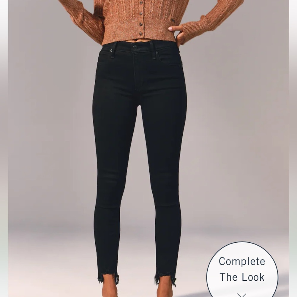 A&F- Simone High Rise Skinny - Picture 5 of 12